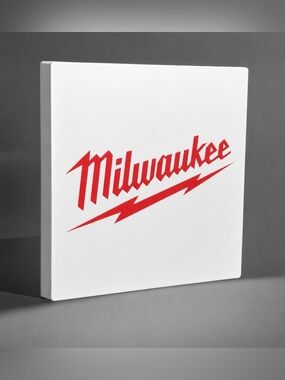 Milwaukee Tools LED Light Box - USB powered - 3D Printed Wall Art!